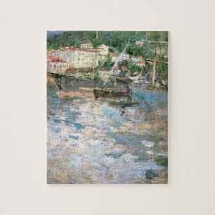 The Port, Nice by Berthe Morisot, Vintage Fine Art Jigsaw Puzzle