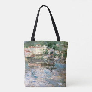 The Port, Nice by Berthe Morisot, Vintage Fine Art Tote Bag