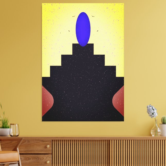The Portal  Canvas Print (Insitu(LivingRoom))