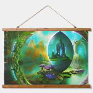 The Portals Within the Garden Portal Hanging Tapestry