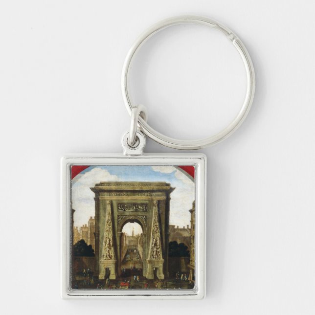 The Porte Saint-Denis Keychain (Front)