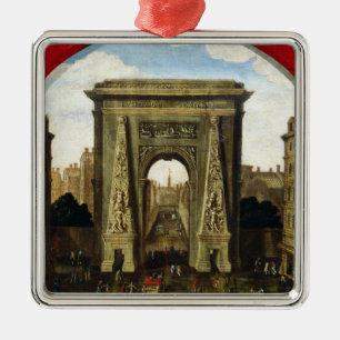 The Porte Saint-Denis Metal Ornament