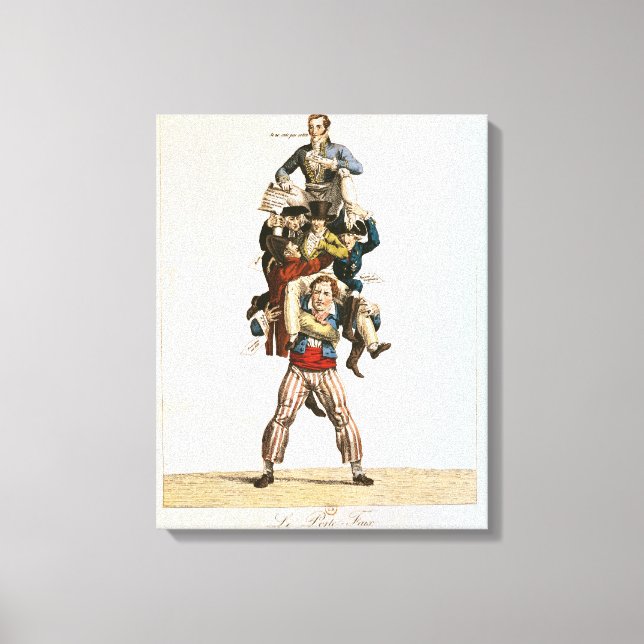 The Porter or, The Imposing Burden, c.1820 Canvas Print (Front)