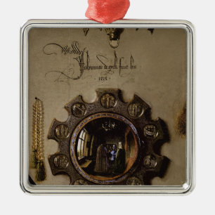 The Portrait of Giovanni  Arnolfini Metal Ornament