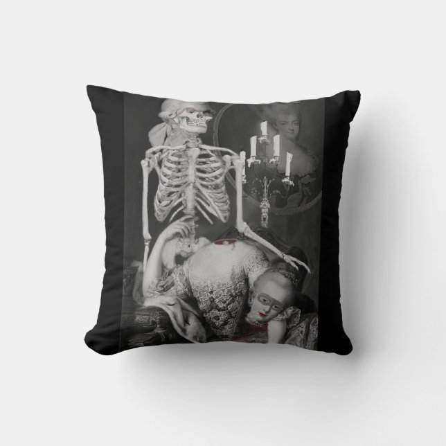 The Portrait Throw Pillow (Front)