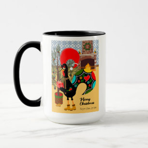 The Portuguese Rooster and the joy of giving Mug