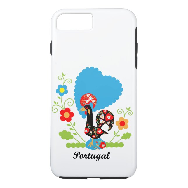 The Portuguese Rooster Case-Mate iPhone Case (Back)