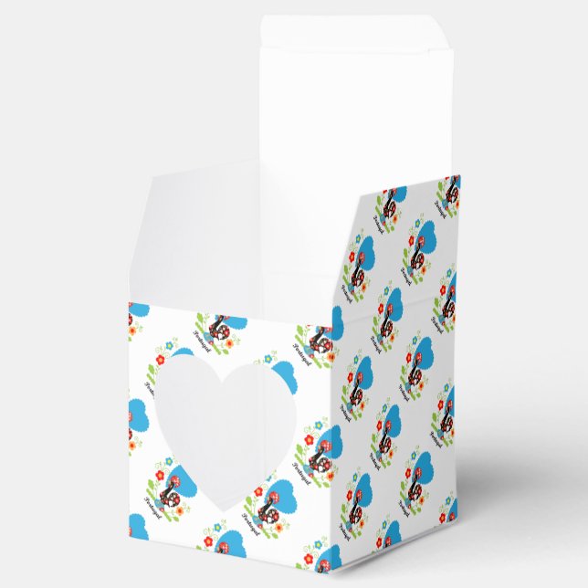 The Portuguese Rooster Favor Box (Opened)