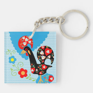 The Portuguese Rooster Keychain