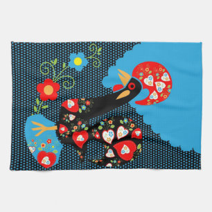 The Portuguese Rooster Kitchen Towel