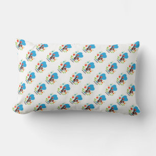 The Portuguese Rooster Lumbar Pillow