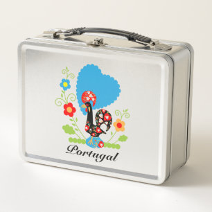 The Portuguese Rooster Metal Lunch Box