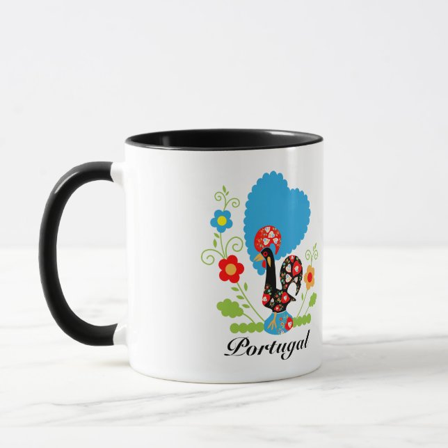 The Portuguese Rooster Mug (Left)
