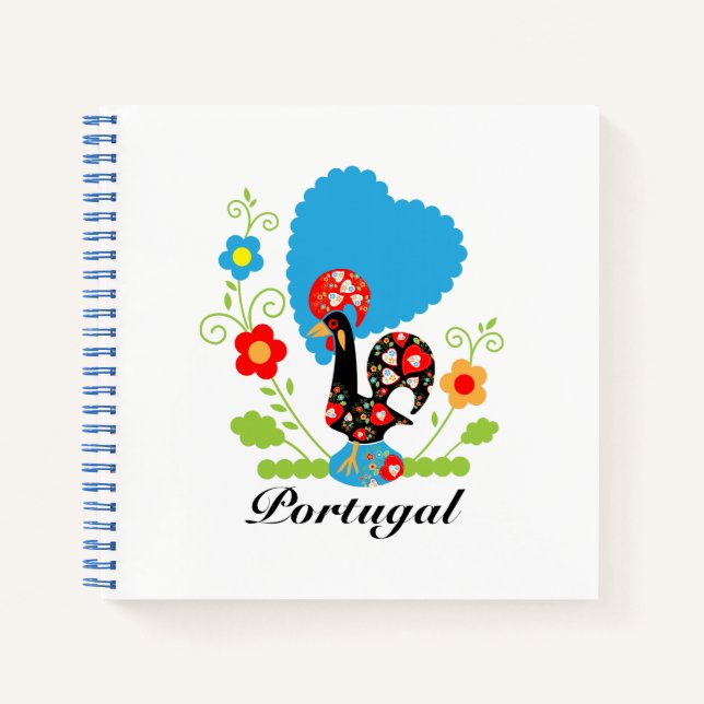 The Portuguese Rooster Notebook (Front)
