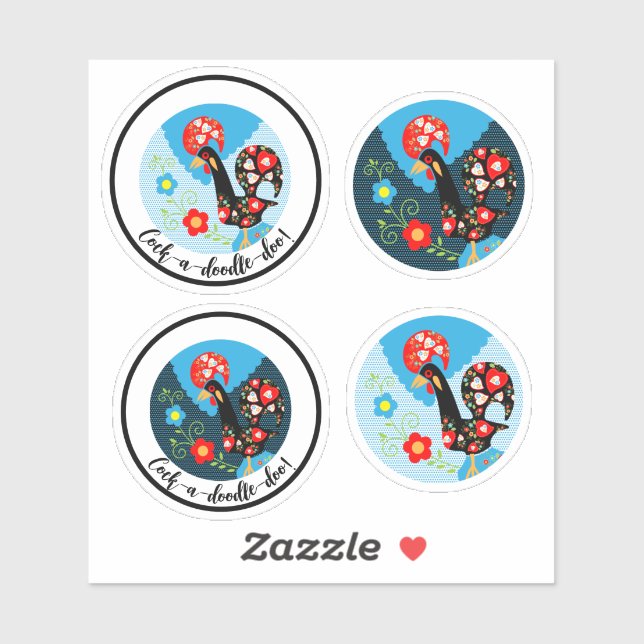 The Portuguese Rooster of Barcelos  (Sheet)