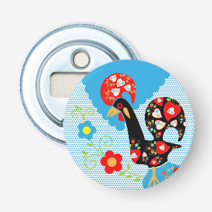 The Portuguese Rooster of Barcelos Bottle Opener