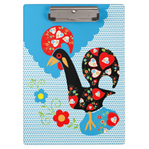 The Portuguese Rooster of Barcelos Clipboard