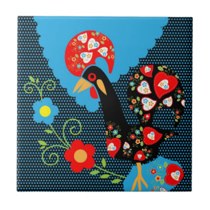 The Portuguese Rooster Tile