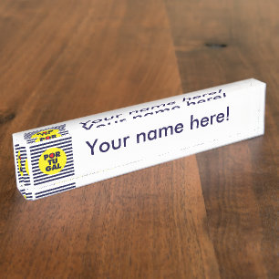 The Portuguese sunshine Nameplate