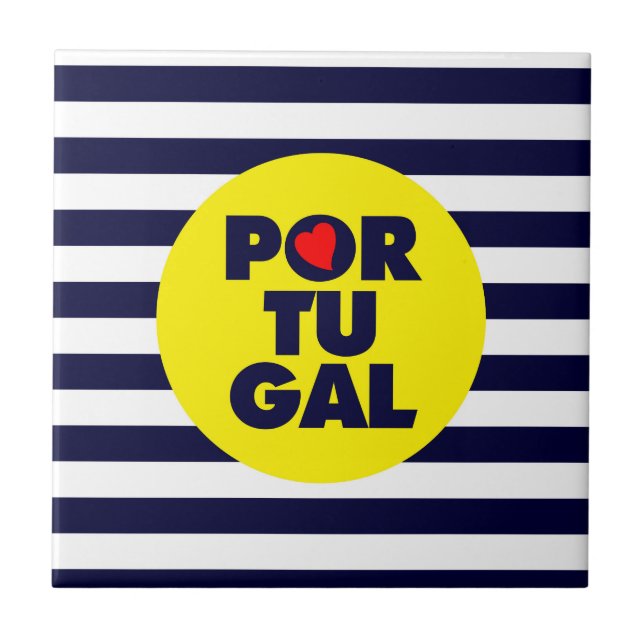 The Portuguese sunshine Tile (Front)