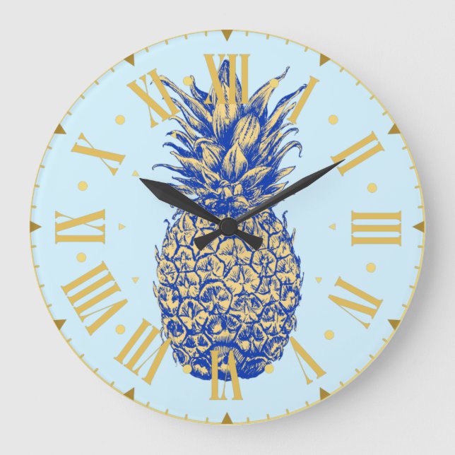 The Posh Pineapple -  Clock (Front)