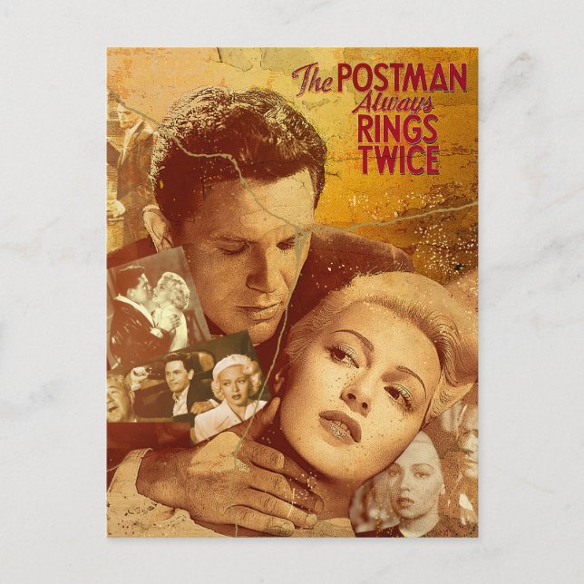 The Postman & Cora Smith Postcard (Front)