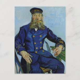 The Postman Joseph Roulin by Vincent van Gogh Postcard