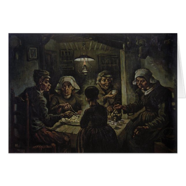 The Potato Eaters - Vincent Van Gogh (1885) (Front Horizontal)