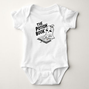 The Potion Book For Halloween Baby Bodysuit