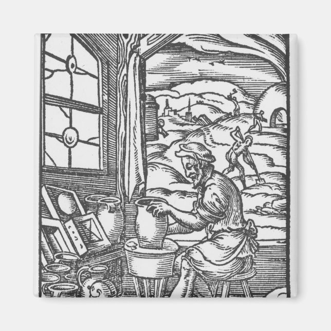 The potter, 1574 magnet (Front)