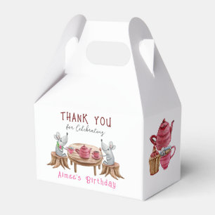 Thé pour deux Ballotins en papier, Gable 4x2.5x5