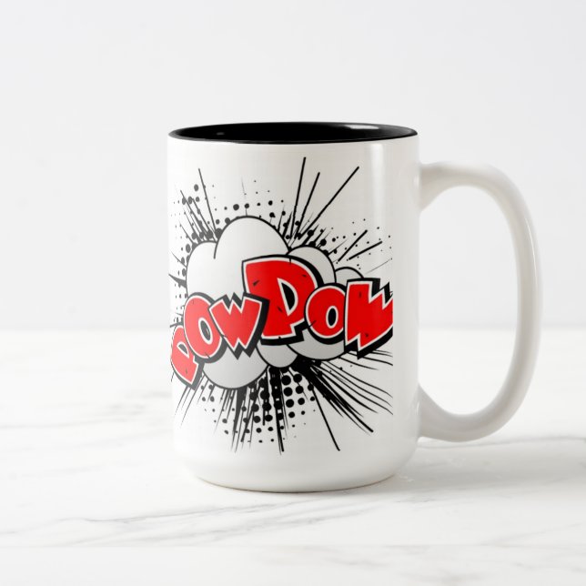 The Pow Pow Mug (Right)