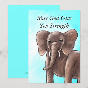The Power of His Love Sympathy Card