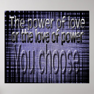 The power of love poster