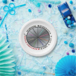 The power of mathematics  paper plate<br><div class="desc">Illustrates the importance of mathematics together with fun,  for  knowledge power in life.</div>