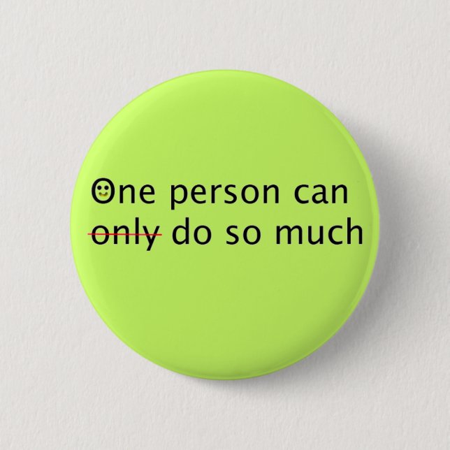 The Power of Me 2 Inch Round Button (Front)