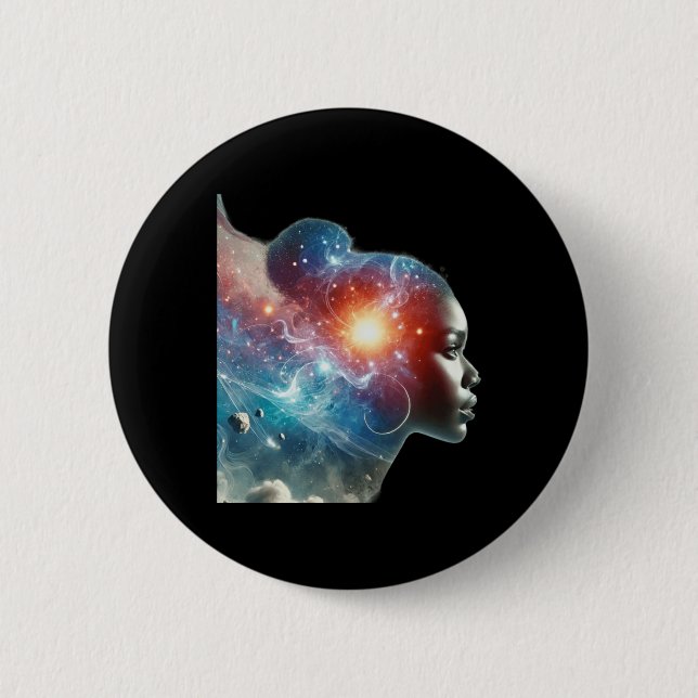 The Power Of Mind Over  2 Inch Round Button (Front)