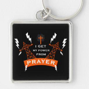 The Power Of Prayer Keychain