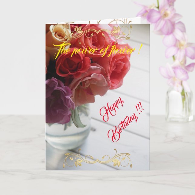 The Power of the Flower Card (Orchid)
