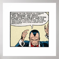 The Power of the Machine Retro Outer Space Comics 