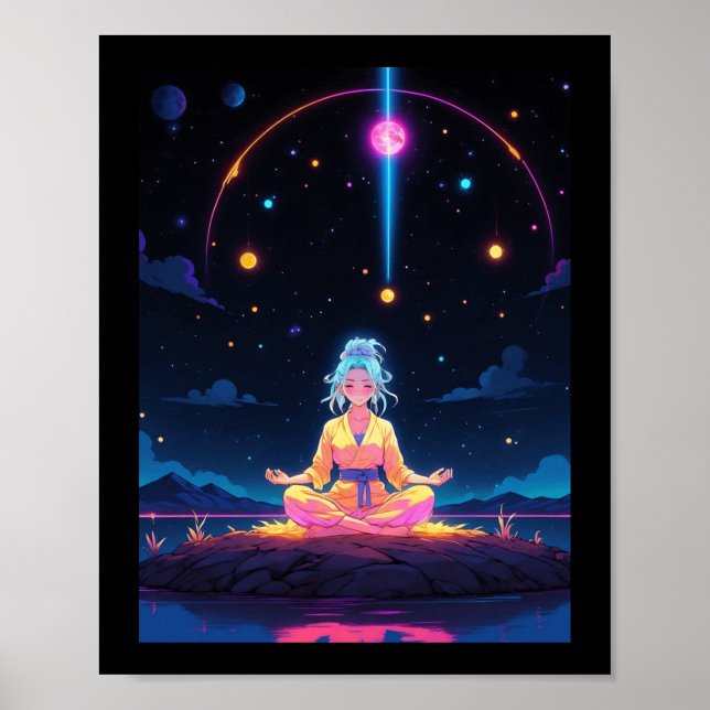 The Power Of The Night Sky  Poster (Front)