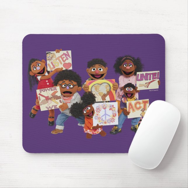 The Power of We Mouse Pad (With Mouse)