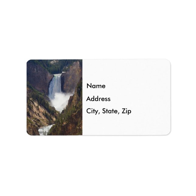 The Power Of Yellowstone Address Labels (Front)