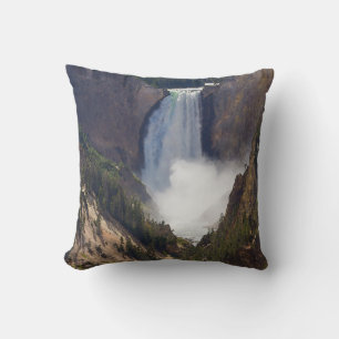 The Power Of Yellowstone Throw Pillow