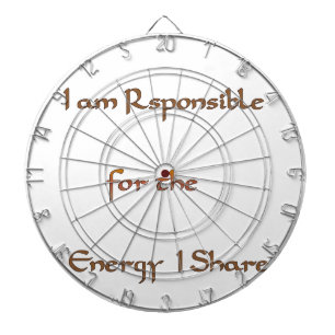 The Power Within: Energy Matters Dartboard