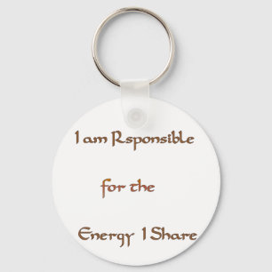The Power Within: Energy Matters Keychain