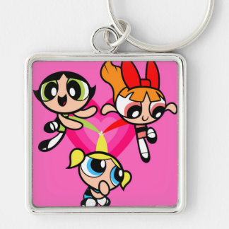 The powerpuff girls keychains