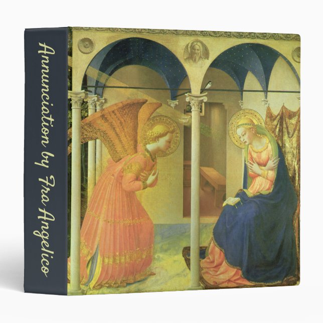 The Prado Annunciation by Fra Angelico Binder (Front/Spine)
