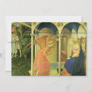 The Prado Annunciation by Fra Angelico Invitation
