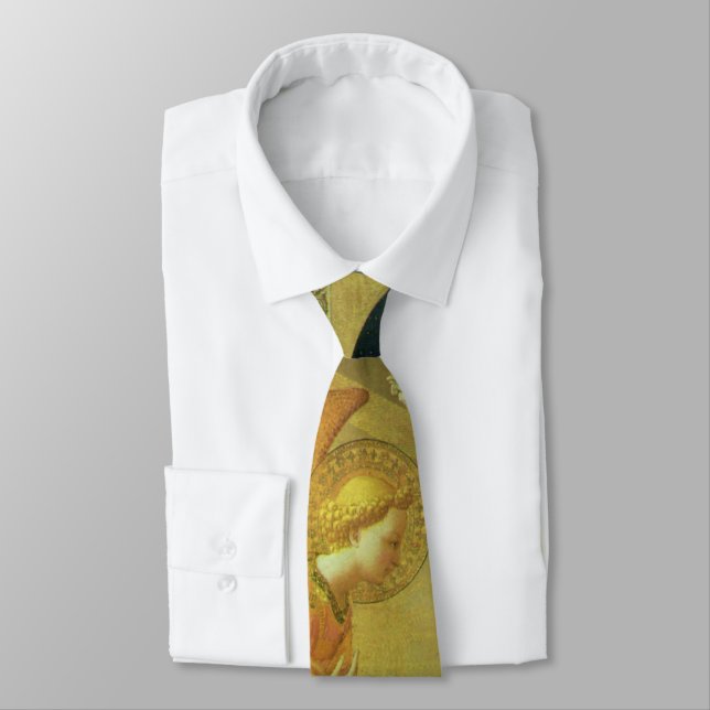 The Prado Annunciation by Fra Angelico Tie (Tied)